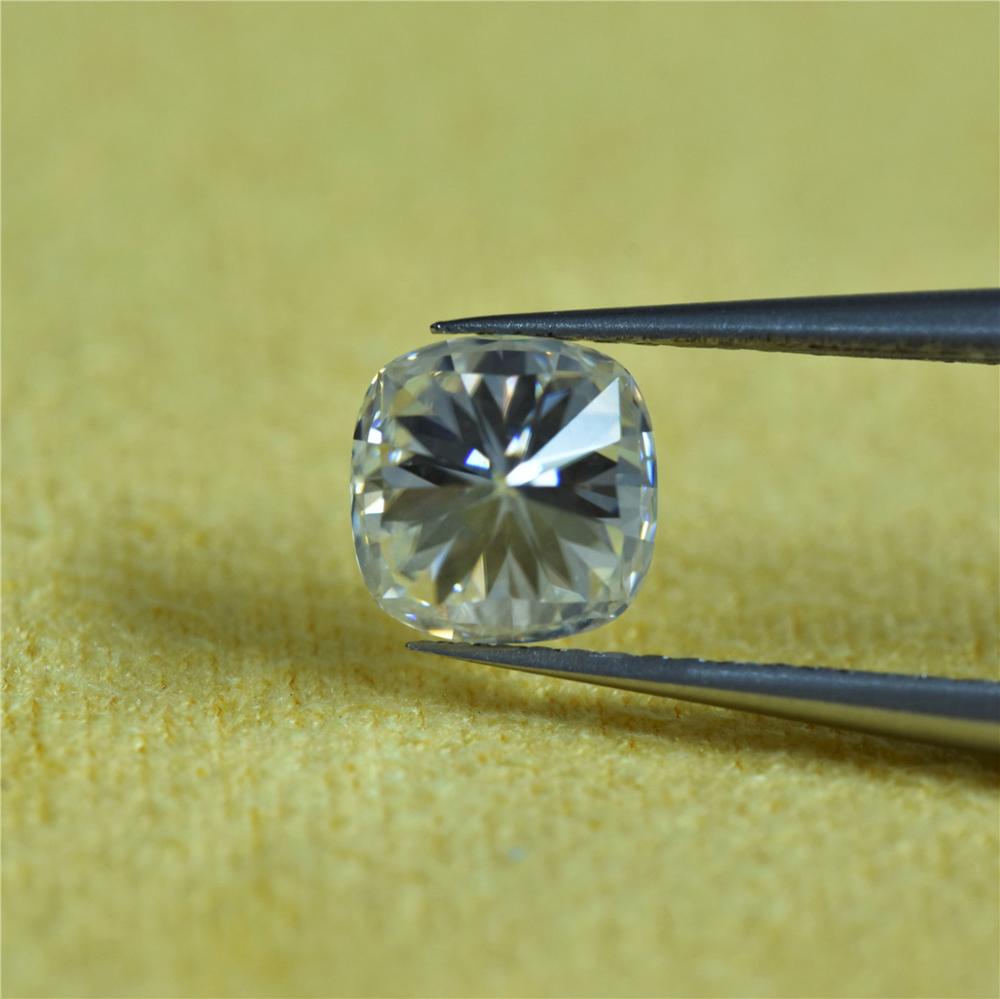 4.0x4.0mm Kussen Cut Loose Moissanite Stenen met super witte kleur VVS duidelijkheid