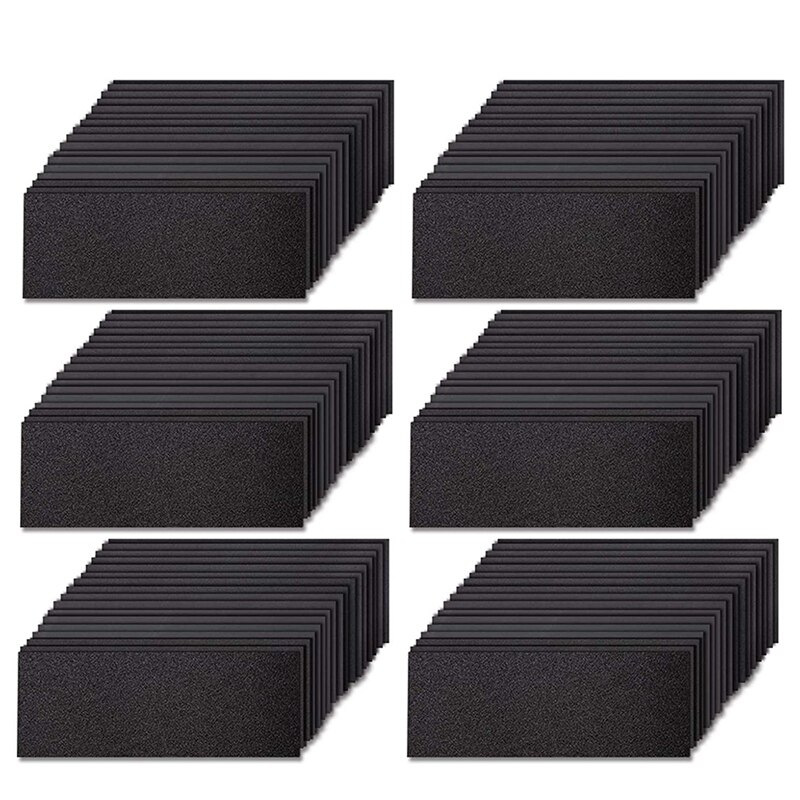 102 Pcs Grit Sand Paper 80-3000 Wet Dry Abrasive Sanding Sheets for Automotive Car Wood Metal Glass