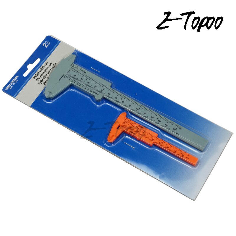 Measure Tool 2pcs set DIY Tool Woodworking Metalworking Plumbing Model Making 80mm 150mm Vernier Caliper Aperture Depth Diameter