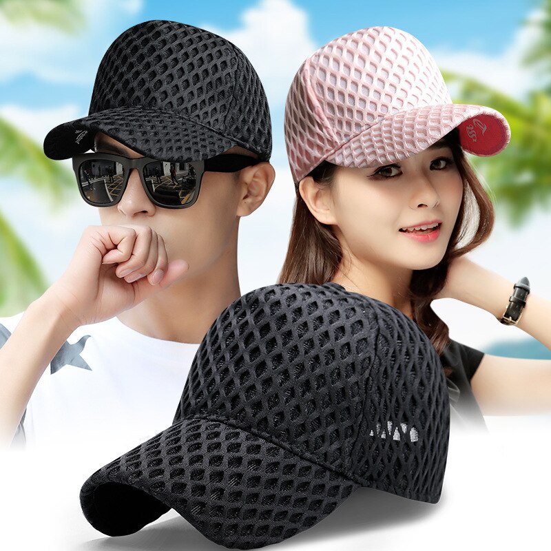 Grande taille casquette de baseball pour homme adulte été maille hip hop chapeau grande tête hommes grande taille plaine casquettes de relance M 56-60cm L 60-62cm