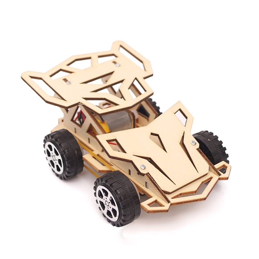 DIY 4 Rad Montage Auto Technologie Experiment Pädagogisches Spielzeug Lehren Set Kit