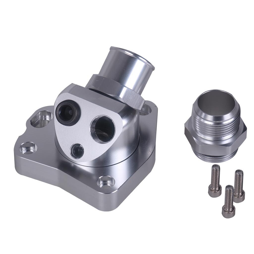 Alloggiamento Termostato K20 K24 Collo Girevole Argento | K-Swap Pro