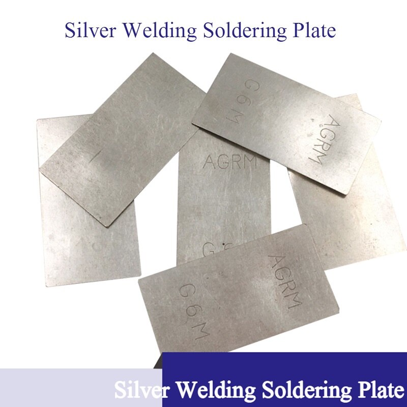65% Zilveren Lassen Solderen Plaat Voor Sieraden Lassen Solderen Gereedschap 900 Zilveren Lassen Plaat Lasdraad Staven