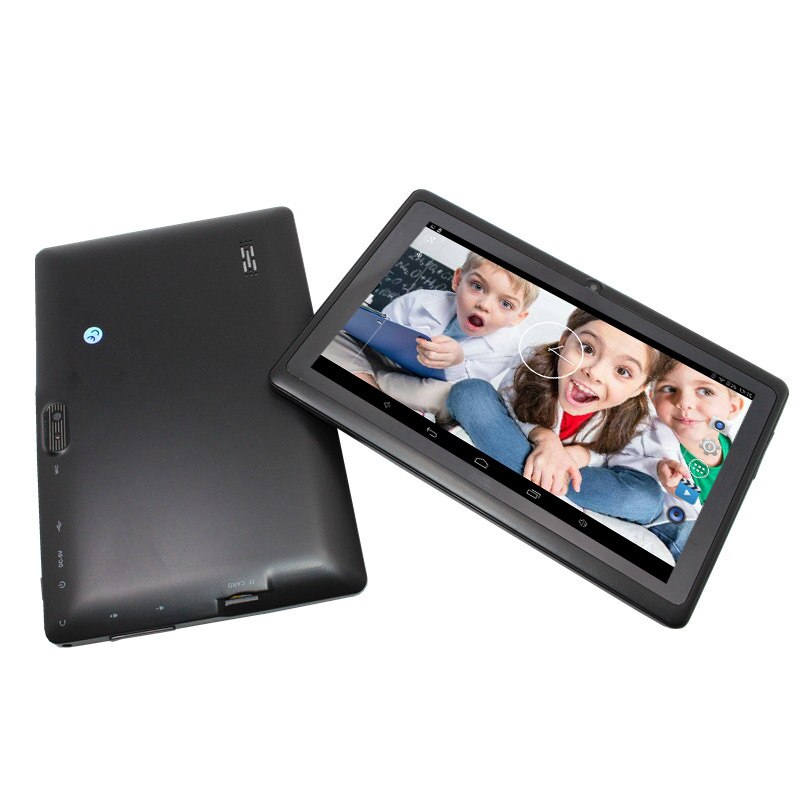 ¡Novedad! 1pc tableta de tableta de 7 pulgadas 4GB ROM Android 4,4 Quad Core para Q88 cojín para niños