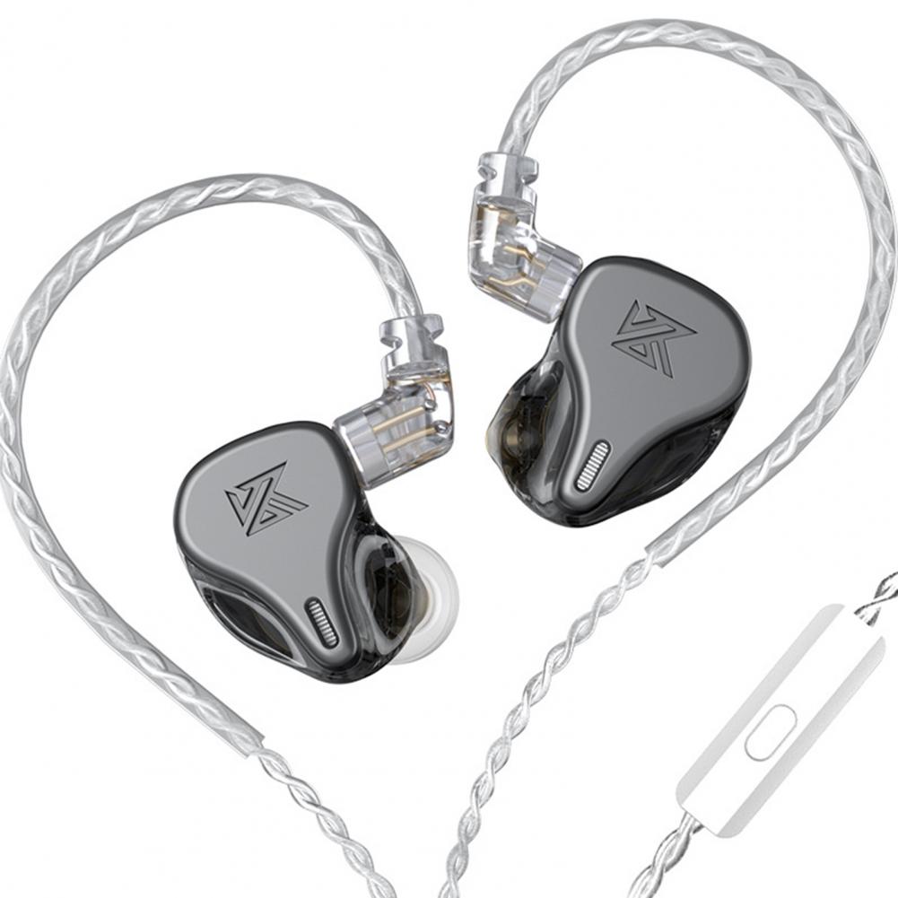 KZ DQ6 In-Ear Oordopjes - 3DD Dynamische Drivers, HiFi Muziek, Microfoon Optie, 1.2m Kabel