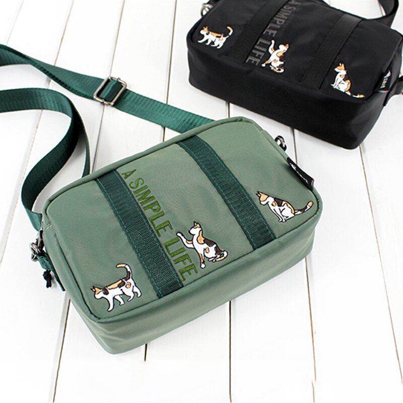 Blumenprinzessin damen-umhängetasche, kleine sommer-schultertasche aus Nylon, reise-Bote-tasche für Teenager-mädchen, bestickte handtasche