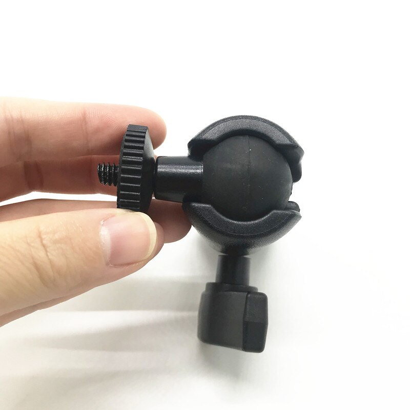 25mm Ball Mount Double Socket Arm 1/4 Tripod Adapter Screw to 1 inch Ball Mount for Gopro Action Camera GPS Ram Mount Holder