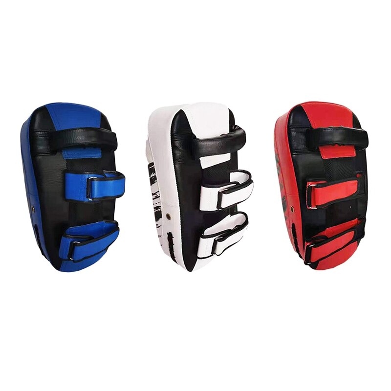 ELOS-Kicking Shield MMA Thai Pad Training Kickboxing Muay Thai Shield Leather Practicing Hand Pad Taekwondo Exercise