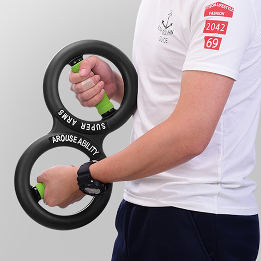 Wrist Strengthener Forearm Trainer Gym Workout Hand Fitness Equipment for Easy Safety Home Gym Working-out