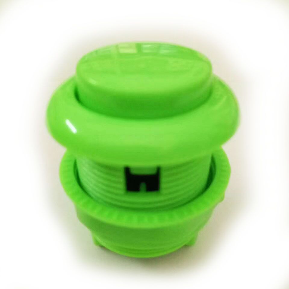 10 stks 28mm RS knop Arcade Knop Game Machine Onderdelen: green