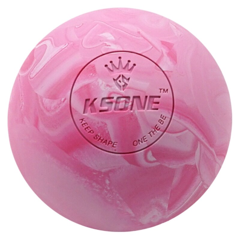 Ksone lacrosse-massageball – tragbarer fitness-massageball – muskelmassagerolle – weicher entspannungs-massageball: Rosa