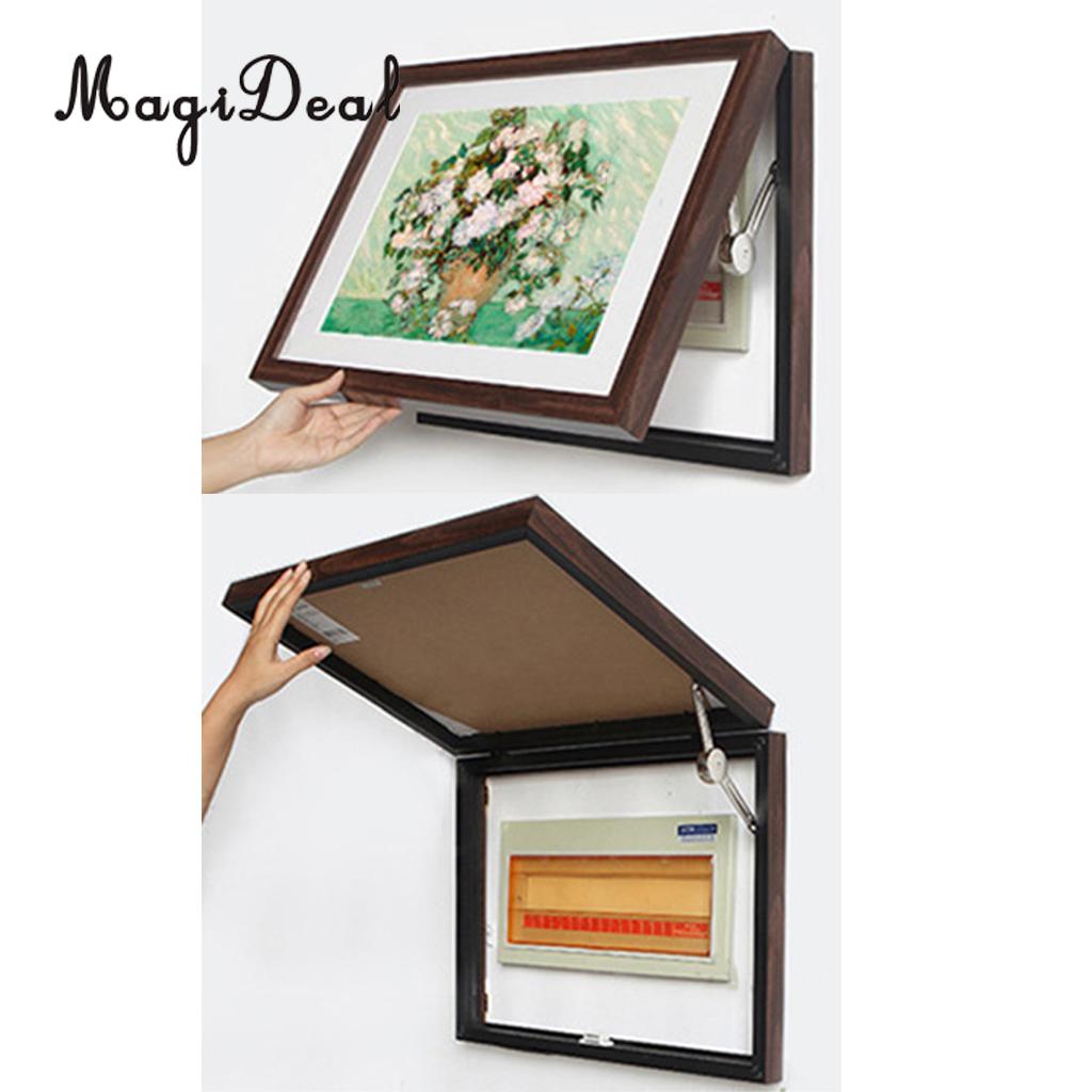 Heavy Duty Lift up Strut Lid Flap Stay Support Hinge for Meter Box Decorative Picture Photo Mirrors Frames