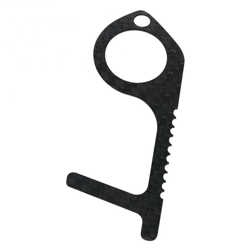 Elevator Non-contact Button Safety Tool Door Handle Brass Safety Key Socket Insulation Non-contact Bottle Opener