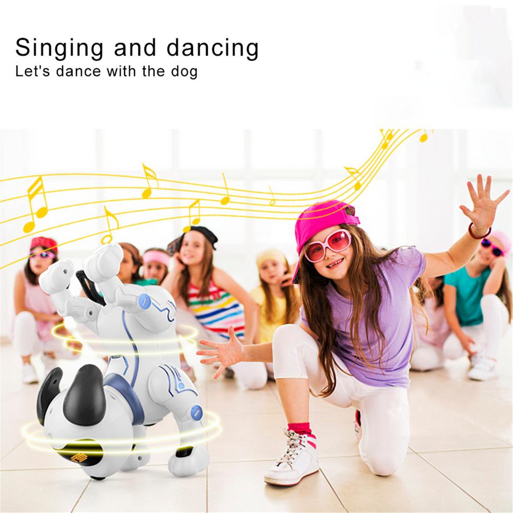 Kinder Fernbedienung Smart Roboter Hund Drahtlose Kinder Spielzeug Smart Reden RC Roboter Hund Spaziergang Spielzeug Weihnachten