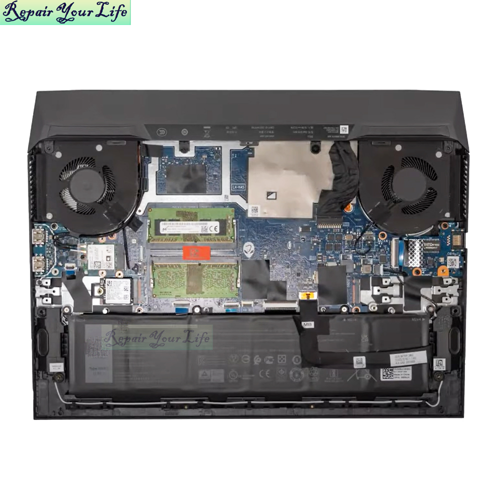 Notizbuch Kühler Kühler Lüfter Für Dell G15 5511 5515 5510 RTX 3060 RTX 3050 Spielen Laptop CPU GPU Grafikkarte Fan