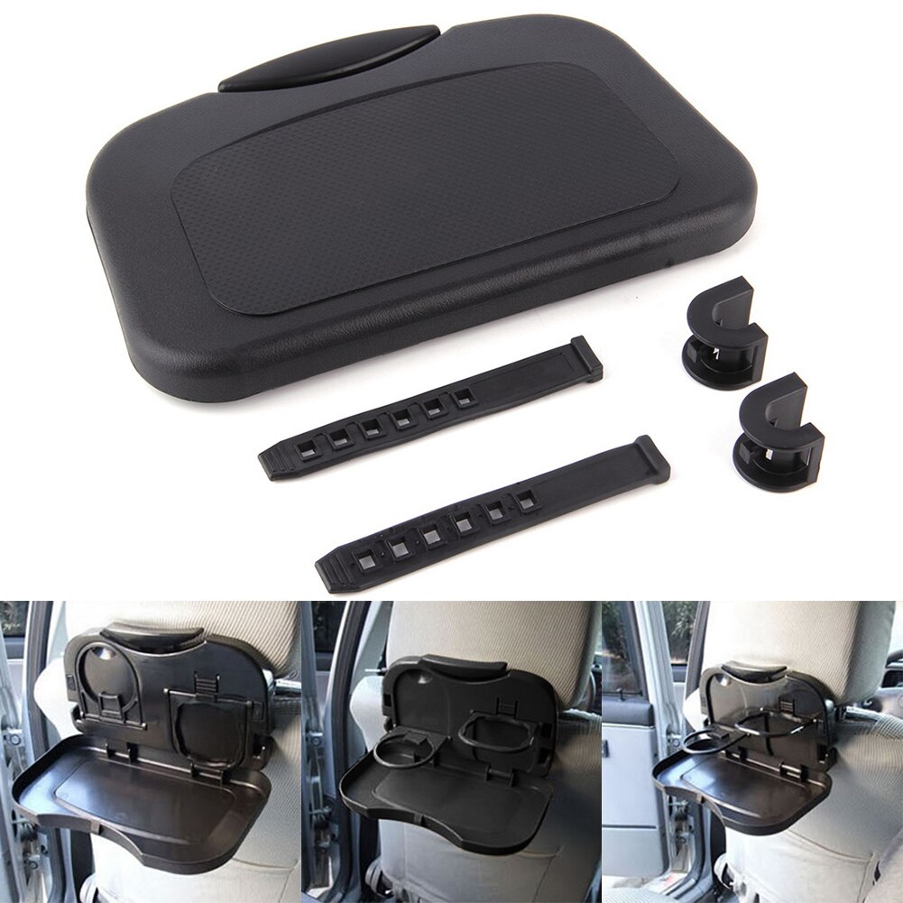 Mesa Plegable Para Asiento De Coche - Portavasos, Ideal Para Comer O Trabajar En Viajes