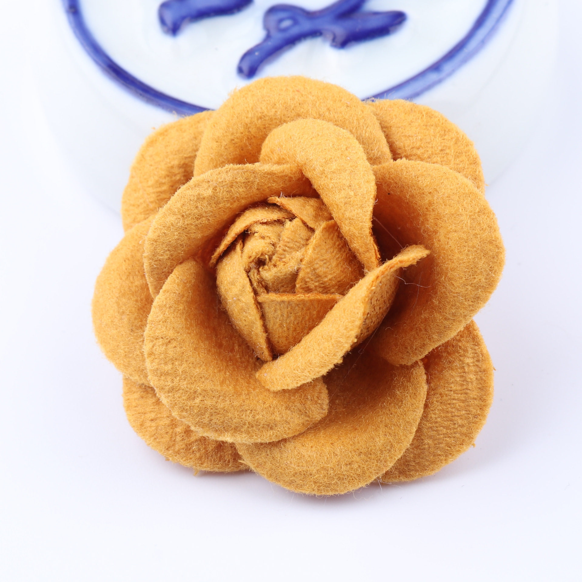 5x Kunstige Blomster 4cm - Rose Hoveder DIY til Hårpynt og Sløjfer: Klar