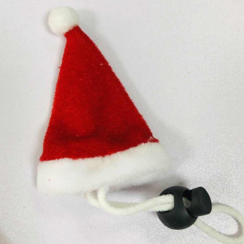 Skægdrage julehue og tørklæde sæt med elastisk hagerem reptil tøj håndlavet flanel hudbeskyttelse foto: Jul hat
