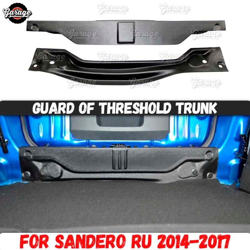 Protector de maletero para Renault Sandero / Stepway , accesorios de ajuste de plástico ABS, cubierta protectora para equipaje