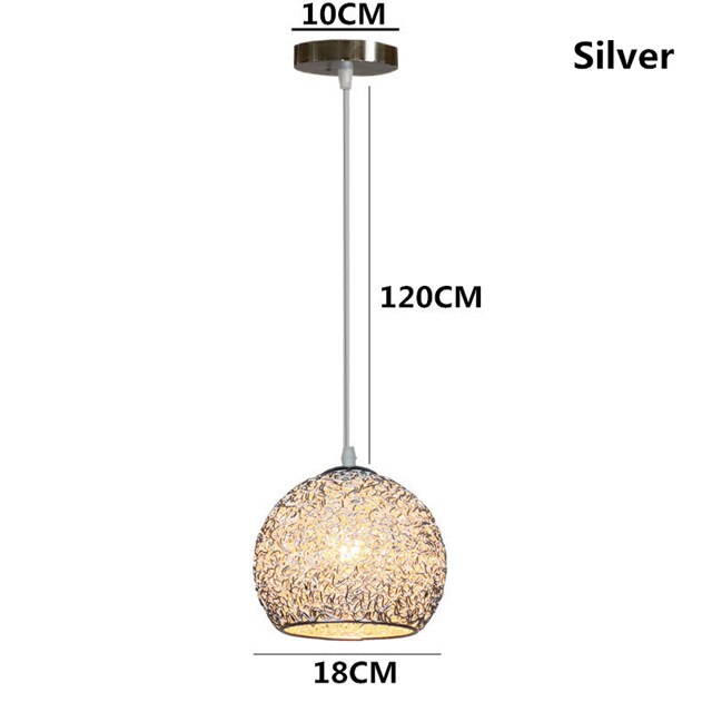 Modern aluminium metall  e27 led taklampa macaron enkelhuvud pendellampa för trappa matsal vardagsrum studie hotell: Flisa