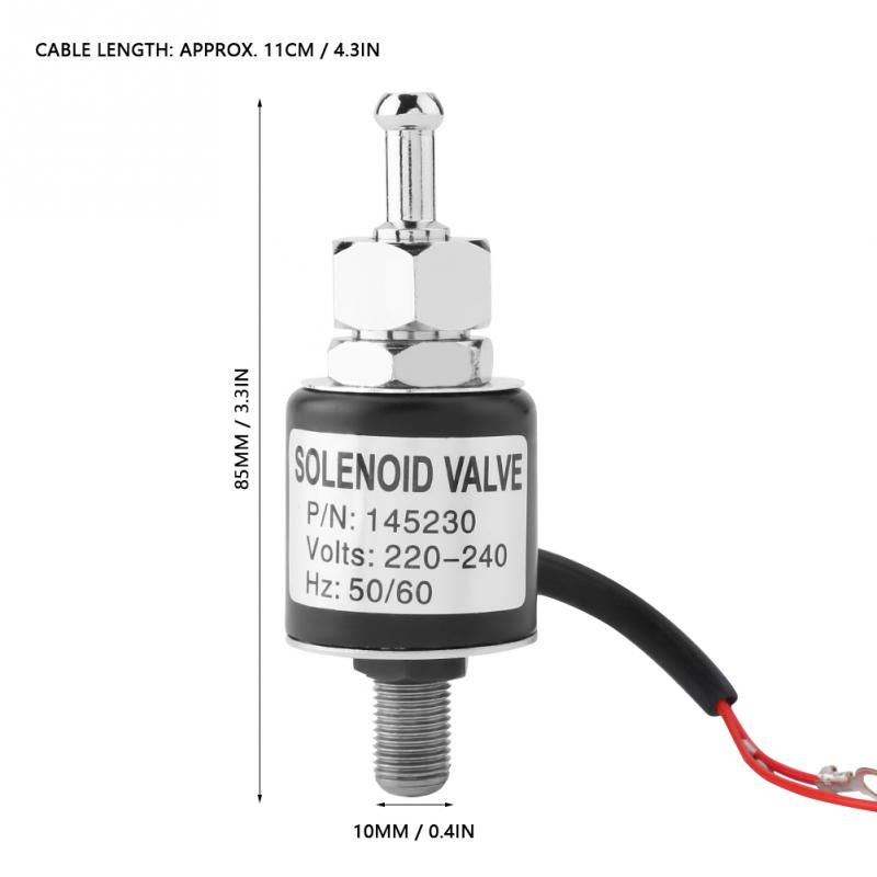 Solenoid Valve Sewing Valve 94A/94B Bottle Type valvula solenoide Iron Fitting Metal Solenoid Valve Sewing Machine