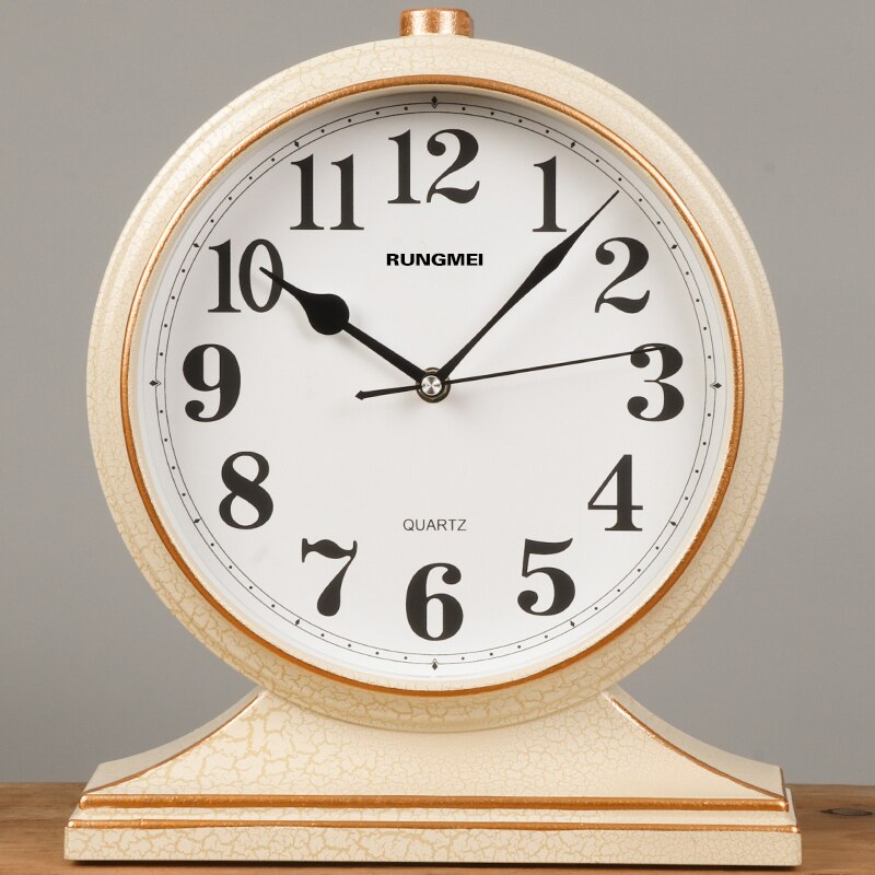 Sød dekorativ bordur vintage digital retro moderne ure skrivebord stående reloj de cocina skrivebord ur sød  ea60tz: Stil 2