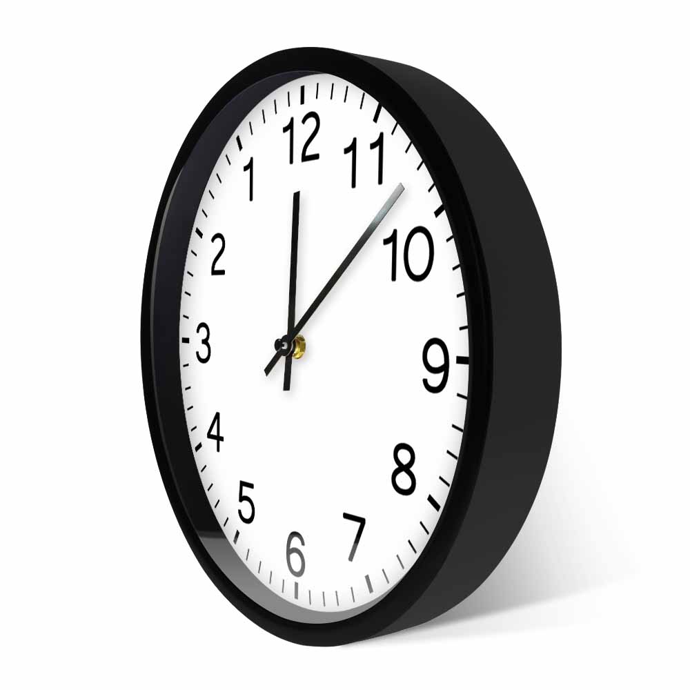 Run Backwards Sound Control Night Light Clock Anticlockwise Reverse Anti Wall Clock Home Decor Timepieces Run Counter Wall Watch