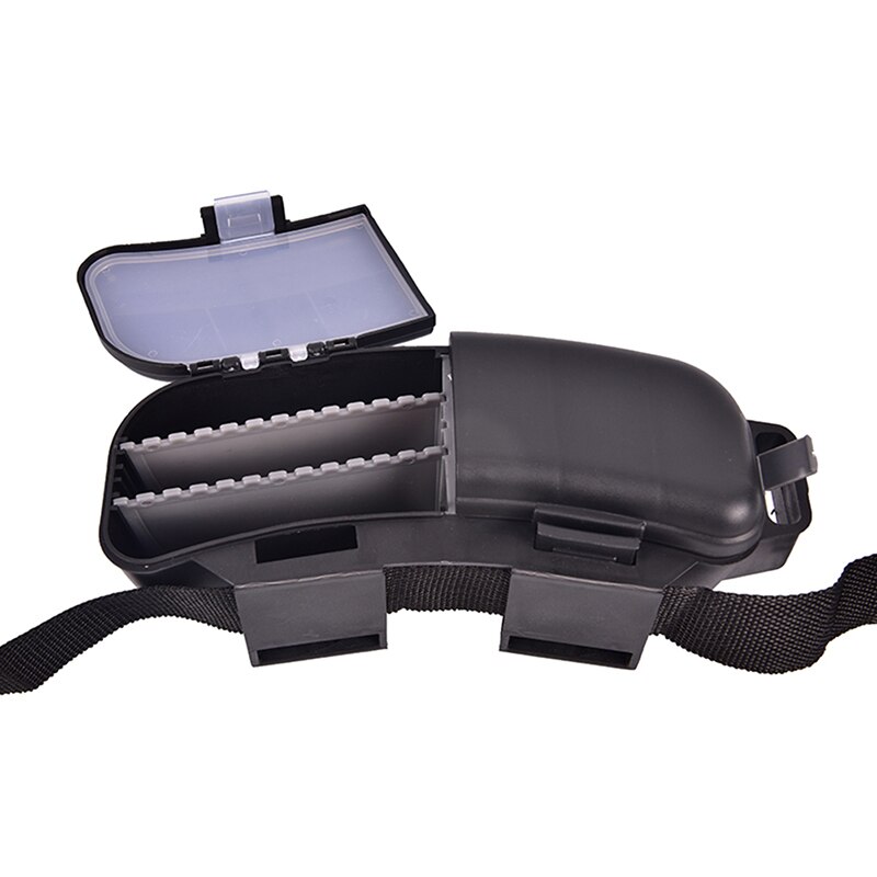 With Waist Belt Fishing Bait Tackle Box Multifunctional Fishing Box Portable Waist Carrier Lure Reel Holder Container Box