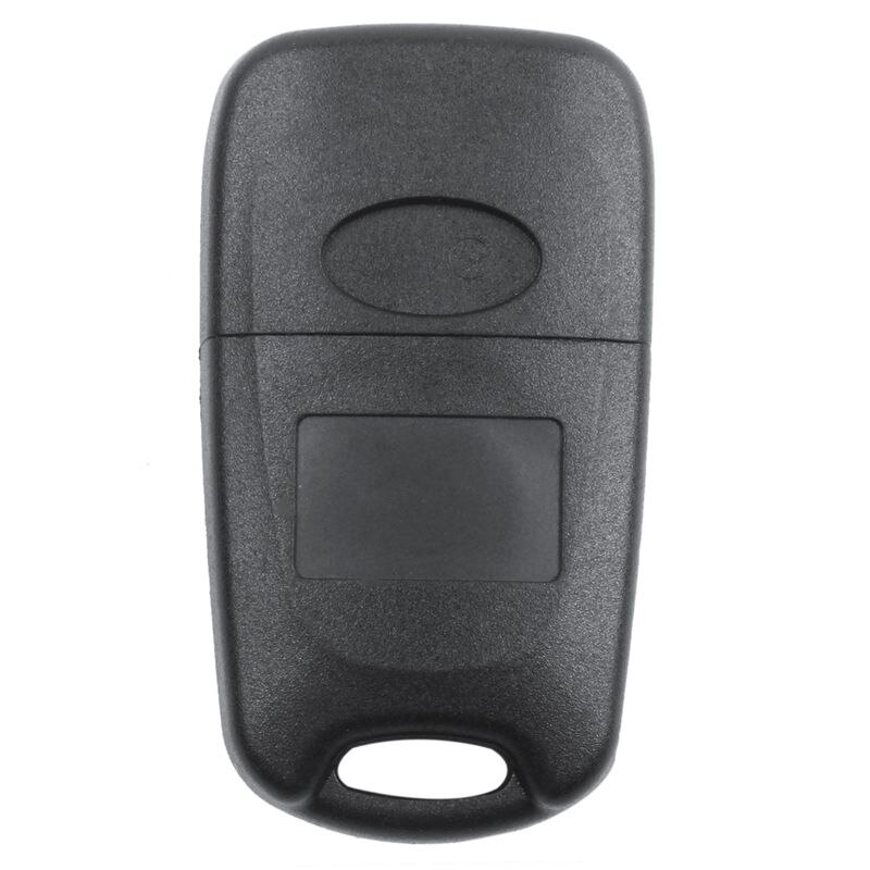 Vervang Flip Sleutel Shell Fit Voor Kia Rondo Sportage Soul Rio Remote Case 3B Zwart