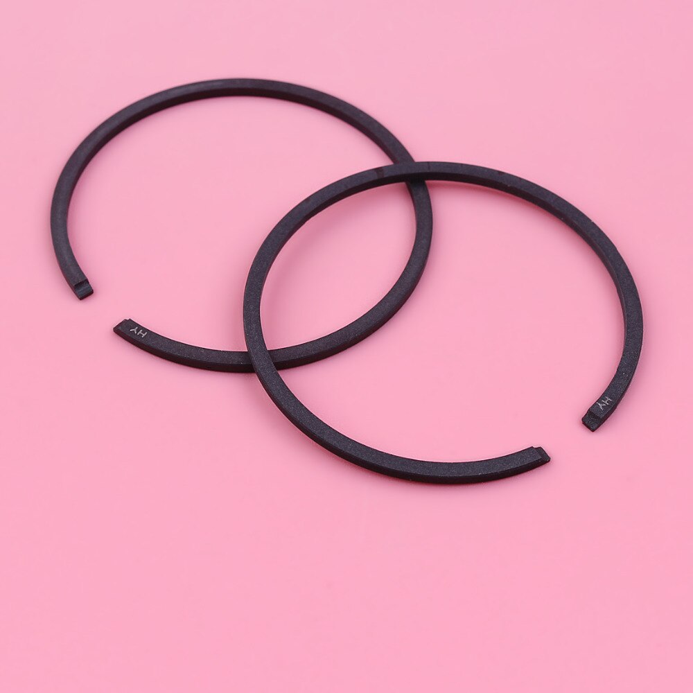 2 st 42mm x 1.5mm kolvringar till husqvarna 42 45 242 246 345 motorsåg del 503289005