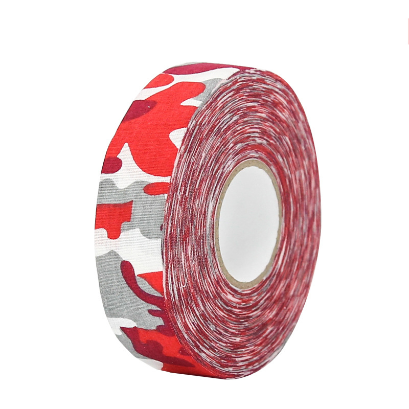 5 pezzi 18 colori Hockey Stick Tape 2.5mm X 25m cotone multiuso equipaggiamento protettivo Cue antiscivolo Hock Badminton Golf Sport sicurezza: NO.9 5PCS