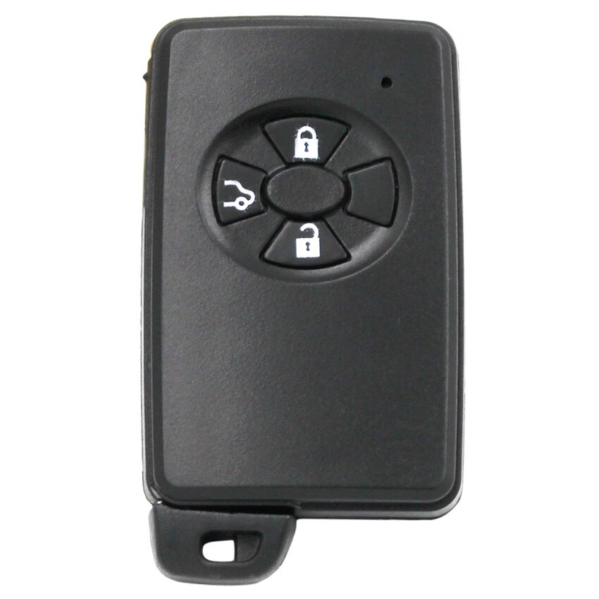 Replacement Shell 2/3/4 Button Smart Remote Key Fob for Toyota RAV4 Vitz Ractis Car Key Blank Case: 3 Buttons