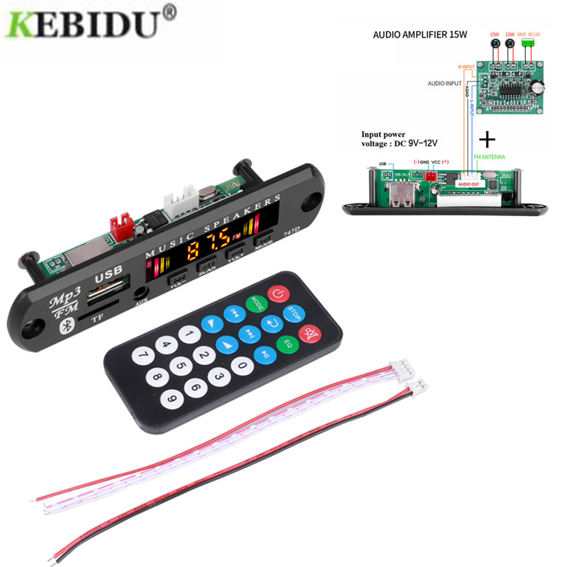 Produktbild von 30W Voice-Broadcast MP3-Modul 9–24V – Einfache Trigger-Wiedergabe Mit Pegelsteuerung