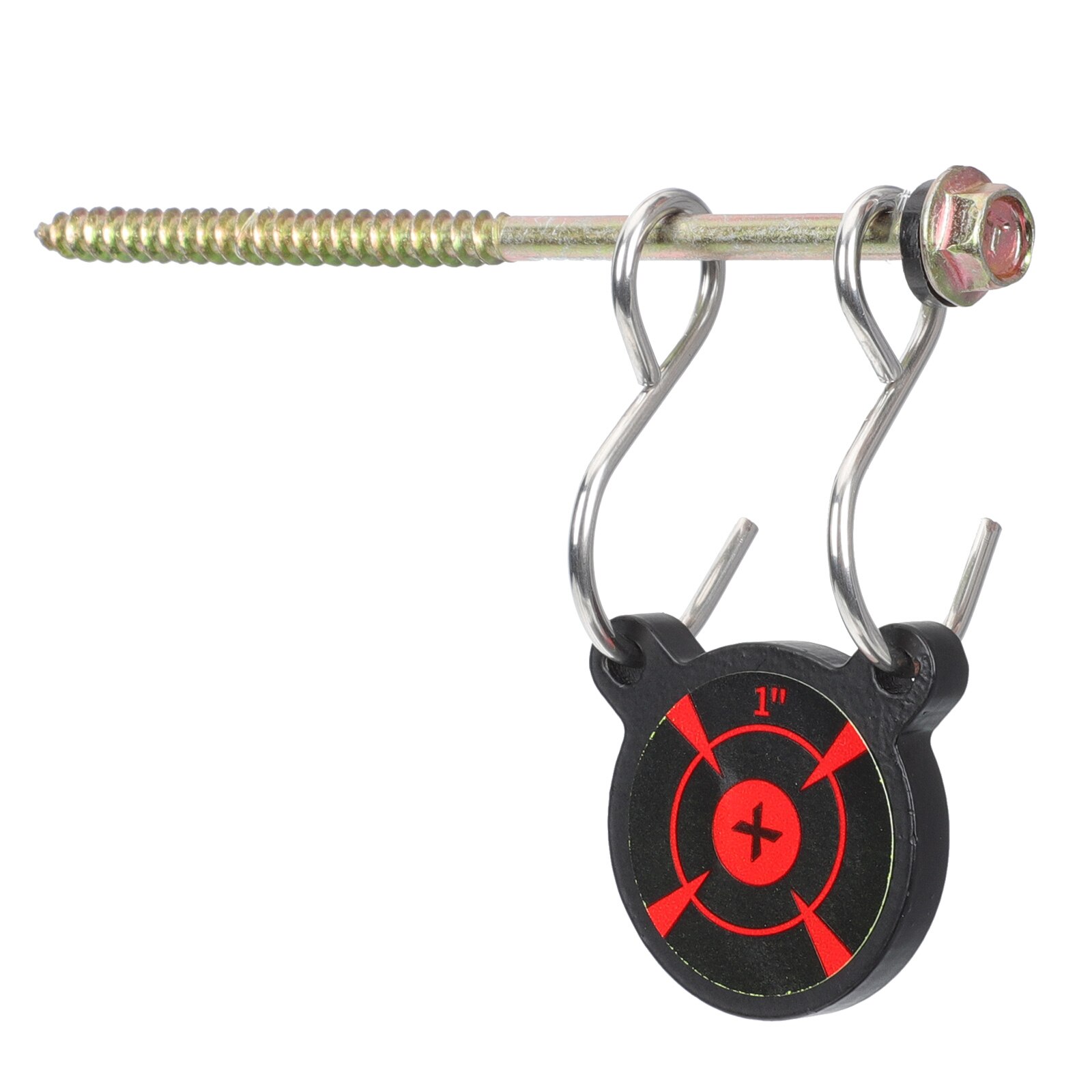 1pc Range Train Target Tree Mounted Target Portable Alloy Target for Home Outdoor