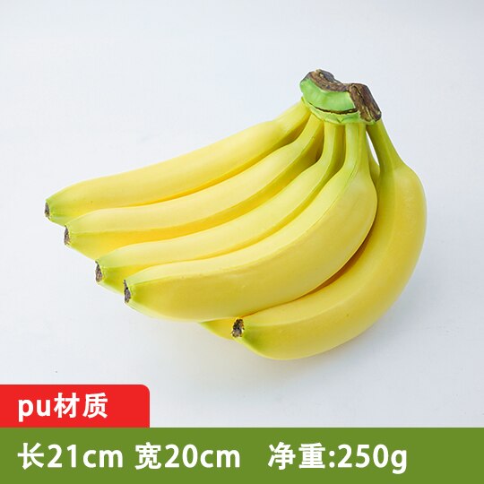 Festliche Partei Liefert Künstliche Dekorationen Obst Kunststoff Simulation Banana Modell Dekoration Requisiten: Armee Grün