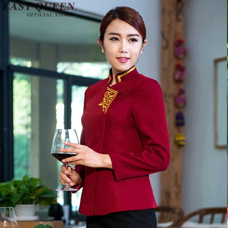 Restaurant waitress uniforms hotel restaurant waitress uniforms waitress uniform uniforms for waiters NN0174 W