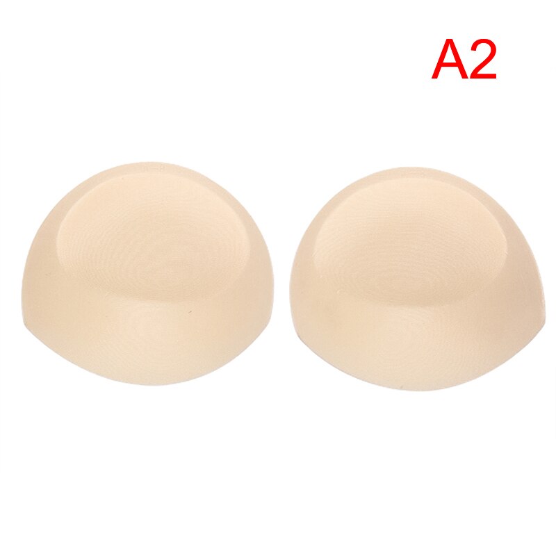 1 Paar Sponge Inserts In Beha Pads Voor Borst Push Up Vullen Brasserie Borst Patch Pads Op De Borst Removeable beha Inserts: A2