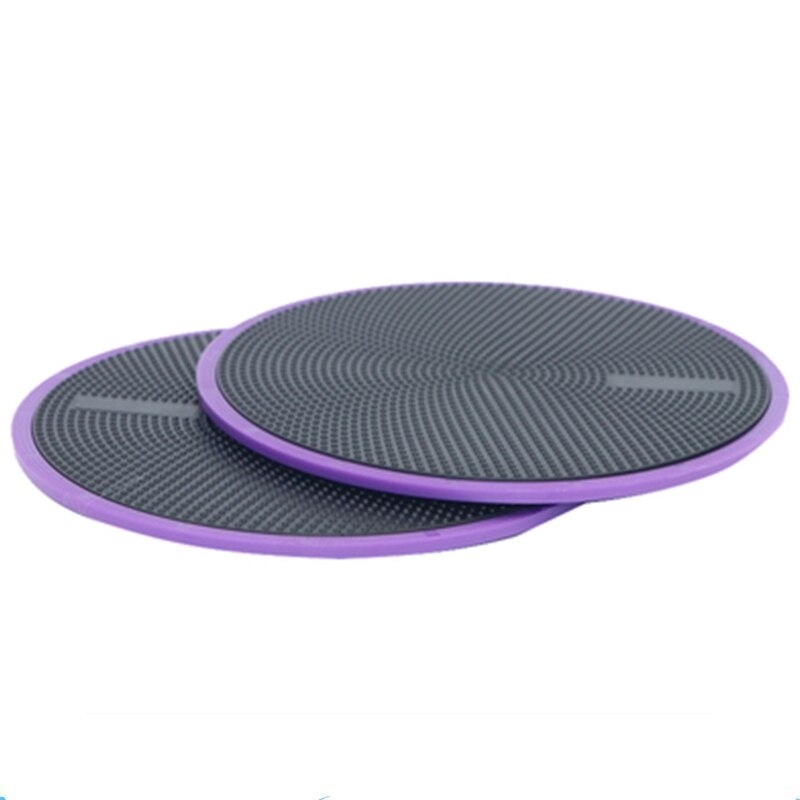 Fitness Sliding Discs Double Side Exercise Gym Round Full Body Sport Core Pads Q1FF