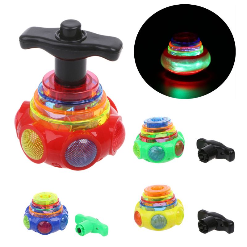 Colourful Light Music Gyro Peg-Top Arena Spinning ... – Vicedeal