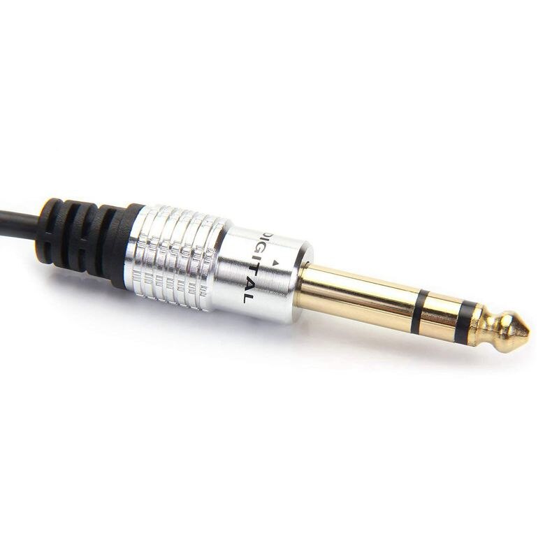 1/4 inch to 3.5mm Stereo Adapter Cable 6.35mm TRS Male to 3.5mm Female Quarter Inch Headphone Jack Converter AUX Connector Cable