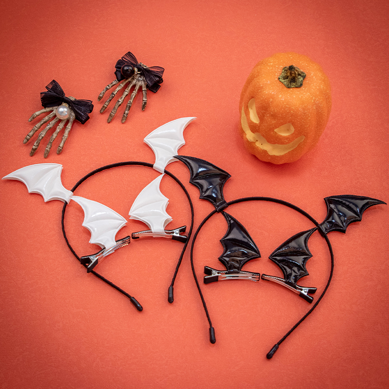 4 Uds. Diadema de Halloween, tocados para , pinzas para el pelo de Halloween, accesorios para diademas para disfraz de Cosplay