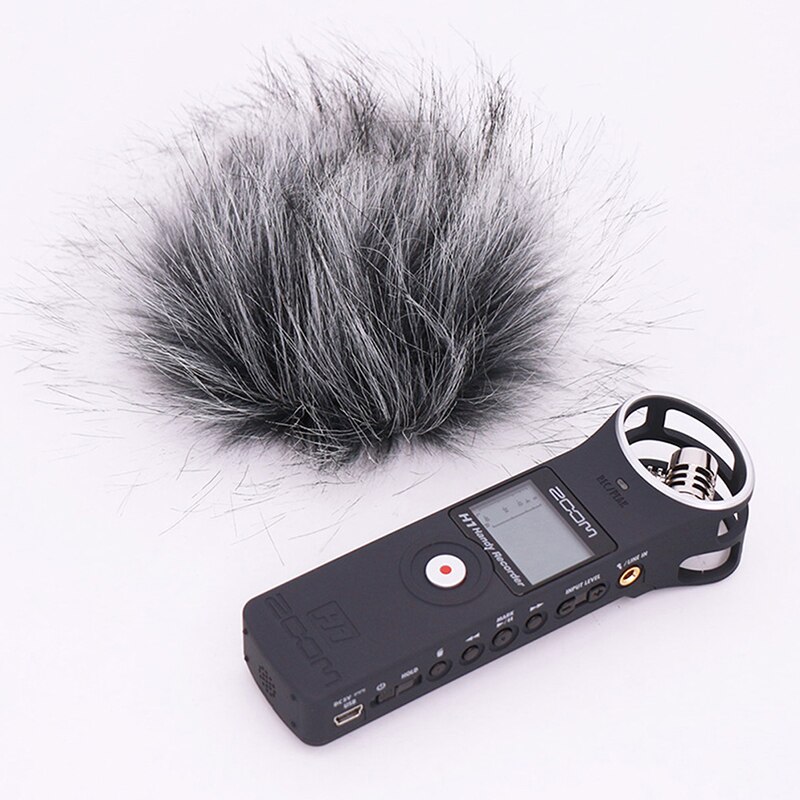 Zoom-Parabrisas peludo H1 H1N Deadcat para grabación, accesorios de micrófono, cubierta, cancelación de ruido, estéreo