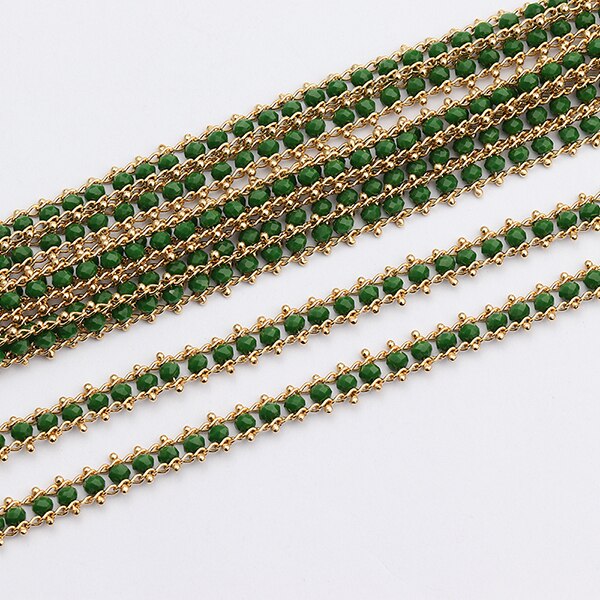 Gufeather  c70, smykketilbehør, gjør-det-selv-kjede ,18k gullbelagte ,0.3 mikron, perler, smykkelaging, gjør-det-selv-kjede kjede ,1m/ lot: C7012