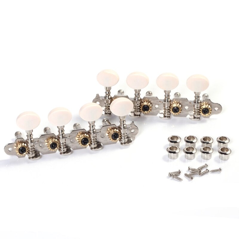 Mandolin String Tuning Pegs Machine Heads String Tuning L+R Pegs for Mandolin Instruments Accessory Part: Default Title