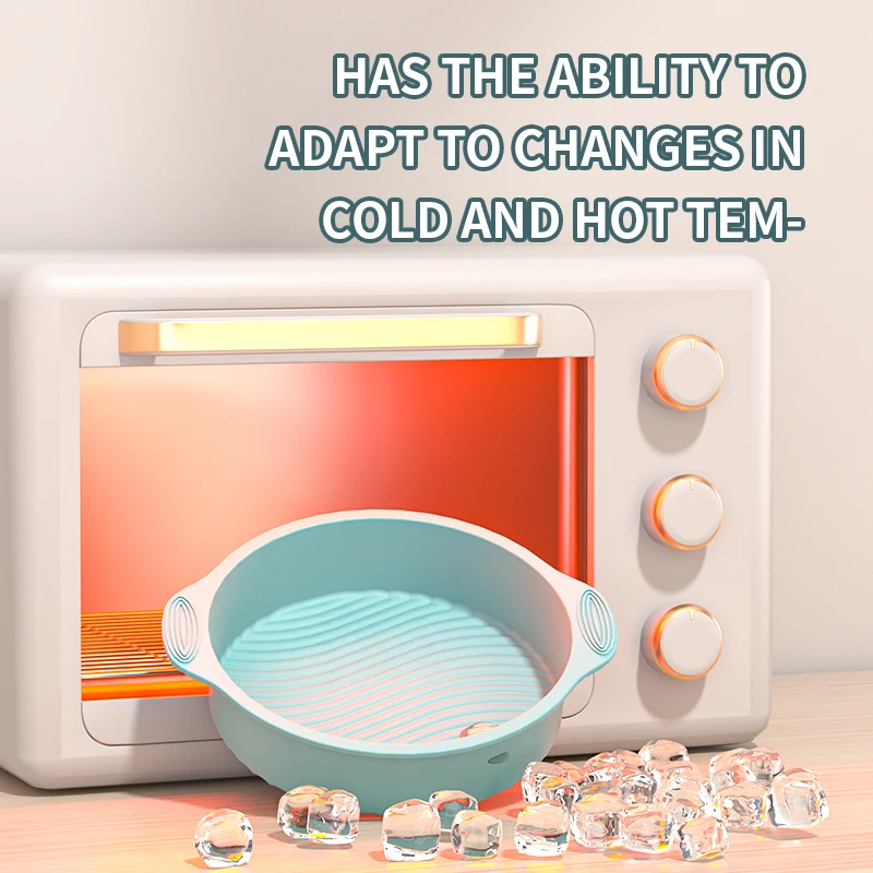 Molde de silicona para tartas Resistente a altas temperaturas Molde antiadherente para tartas de gelatina Molde de repostería reutilizable Herramientas de cocina para hornear