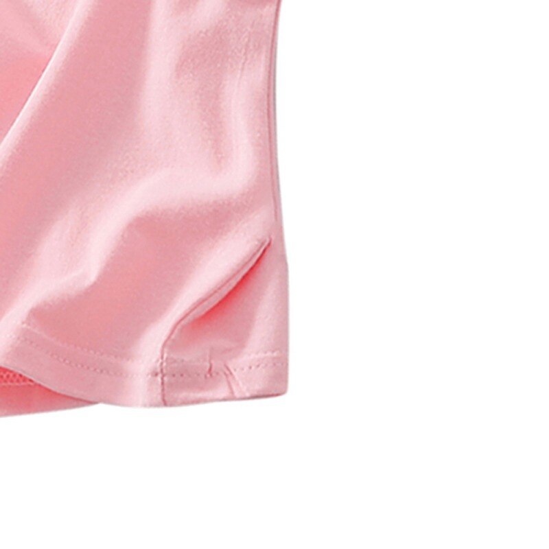 Simple Summer Toddler Girls Sleeveless Vest Solid Print Tops Blouse Cotton Casual Children Outfits School Home Leisure Vests