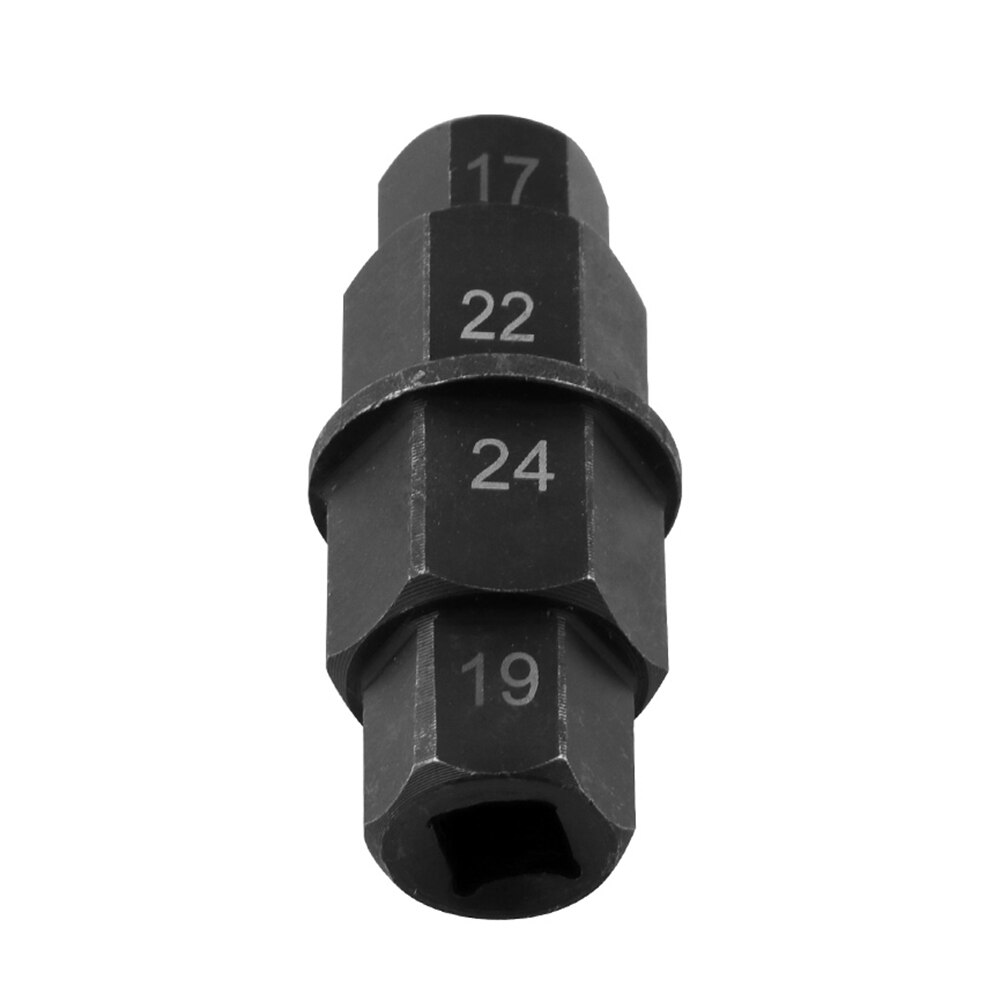 4 in 1 Motorcycle Front Axle Spindle Hex Allen Key Socket 17mm 19mm 22mm 24mm Removal Tool Personal Motorcycle Accessories