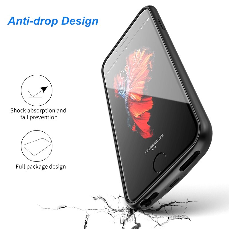 Araceli 5000 Mah For iphone 12 Pro Max Battery Case For iphone 12 Pro Max Battery Case 6.7 Inch Charger Cover Power Bank