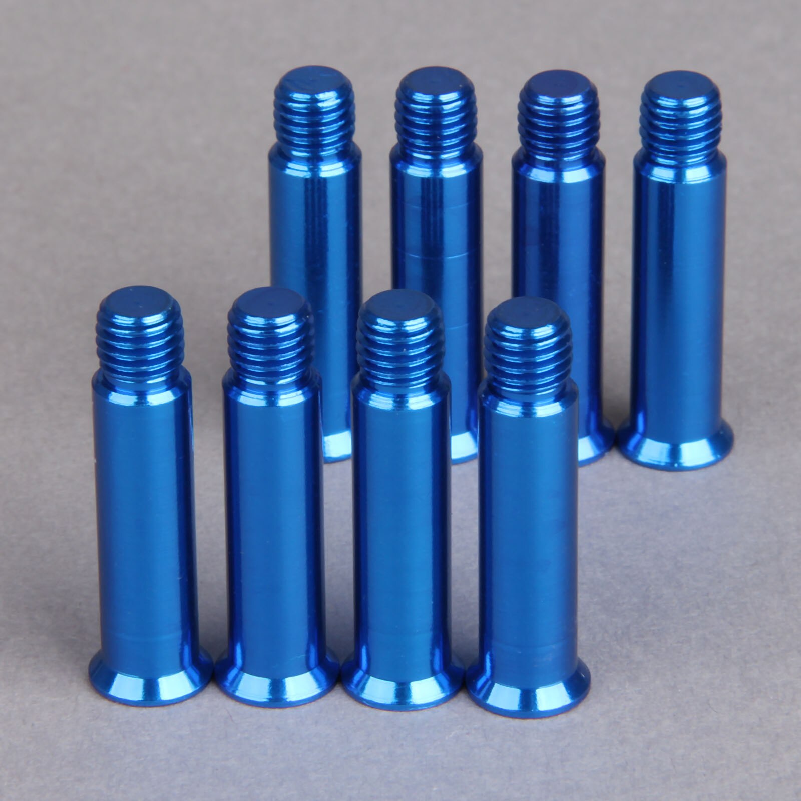 8Pcs Aluminium Rolschaatsen Onderdelen As Mannelijke En Vrouwelijke Schroeven Voor Kind Kid Of Volwassen Gratis Schaatsen Inline Skates 6 Kleuren 8*34Mm: d