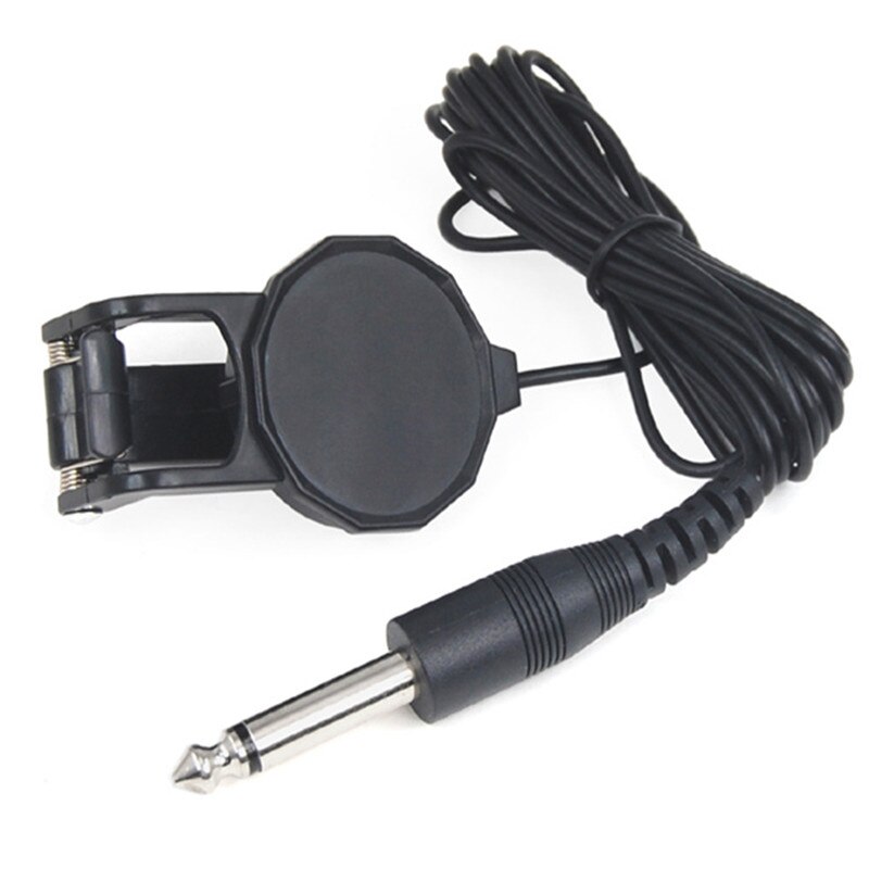 Acoustic Ukulele Violin Pickup Microphone Electric Folk Wooden Hawaiian Guitar Sound Transducer Amplifier